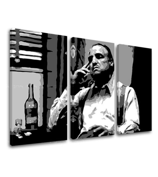 Největší mafiáni na plátně - The Godfather - Marlon Brando s lahví skotské