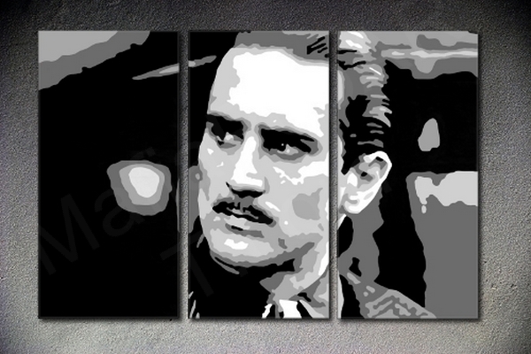 The Godfather - Robert De Niro 3 dílny POP ART obraz