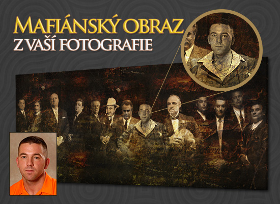 Mafiánský obraz z Vaší fotografie 