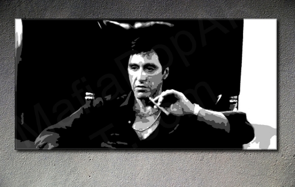 Scarface - AL PACINO POP ART obraz