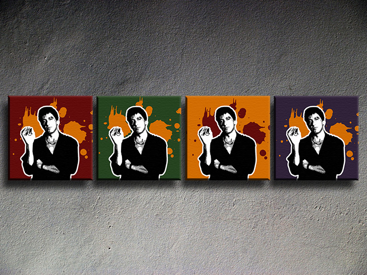 AL PACINO 4 dílny POP ART obraz