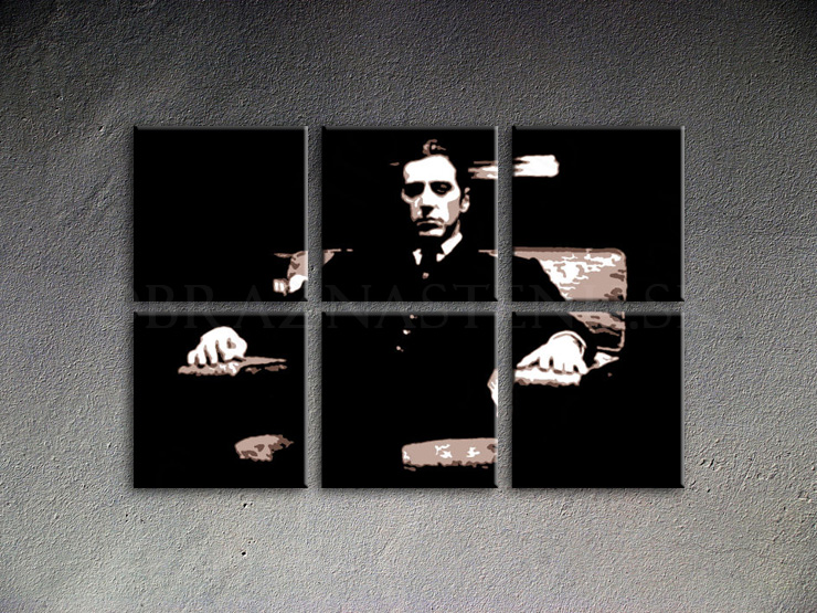 Godfather 6 dílny POP ART obraz