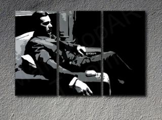 The Godfather M. Corleone Al Pacino 3 dílny POP ART obraz