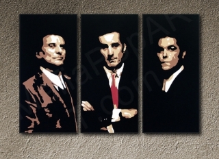 GoodFellas - Robert De Niro 3 dílny POP ART obraz